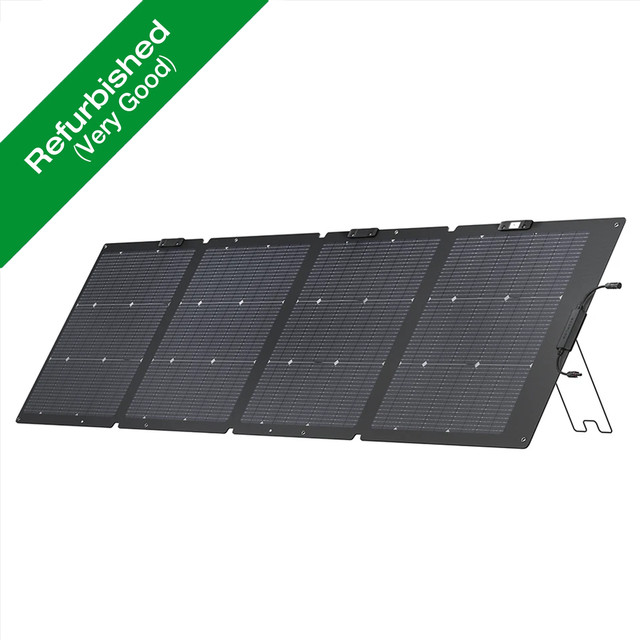 Refurbished EcoFlow NextGen 220W Bifacial Foldable Solar Panel
