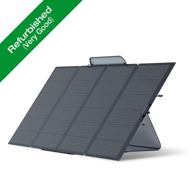 Refurbished EcoFlow 400W Portable & Foldable Solar Panel for RV