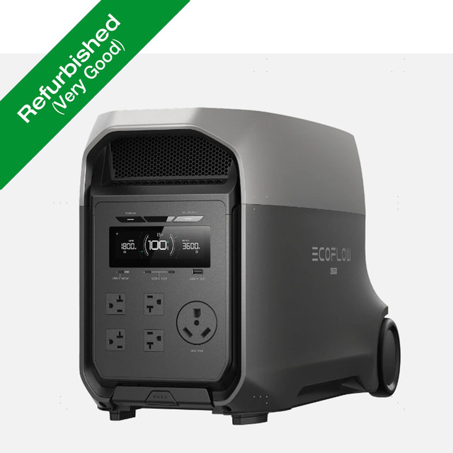 EcoFlow Delta 3 Ultra 3600W 3072Wh Portable Power Station
