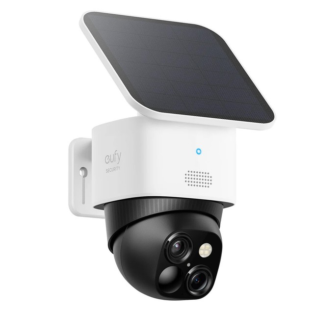 eufy SoloCam S3 Solar Wireless Security Camera 360° PTZ 3K Dual-Cam