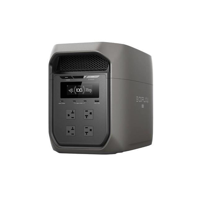Refurbished EcoFlow DELTA 3 Max 2048Wh 2400W Portable Power Station
