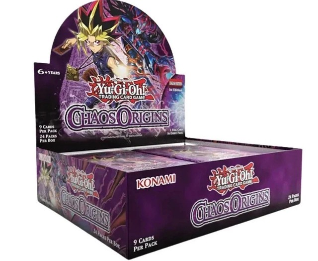 Yu-Gi-Oh! Chaos Origins Booster Box 1st Edition Factory Sealed