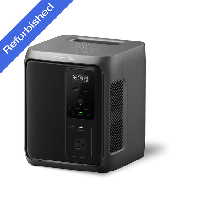 Refurbished EcoFlow DELTA 3 1000 Air 960Wh Portable Power Station 500W LFP Battery