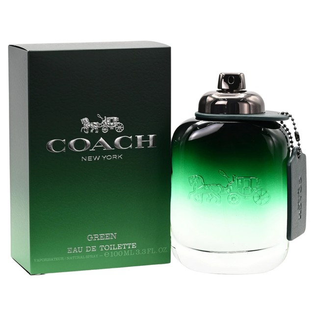 Coach Green Cologne for Men EDT 3.3 oz