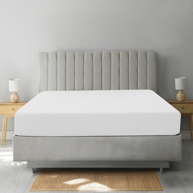 Fitted Sheet Deep Pocket Breathable Soft Elastic Mattress Sheets