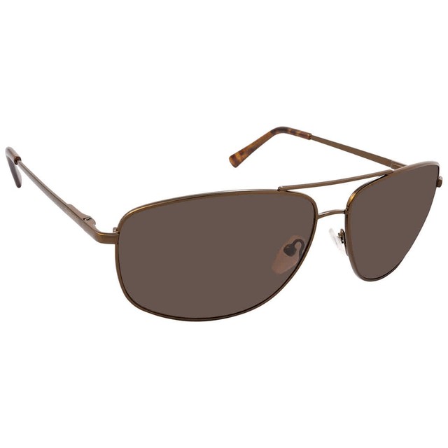 Calvin Klein Brown Navigator Men's Sunglasses CK19137S 200 63