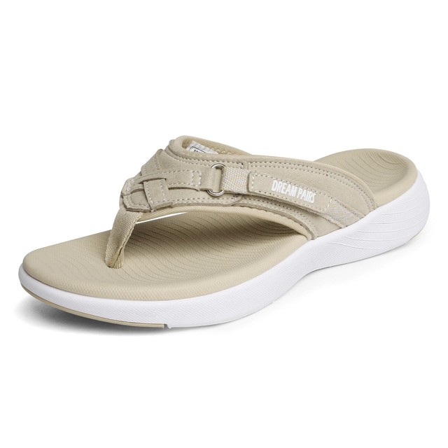 Women's Fashion Arch Flip Flop Sandals Lightweight Comfort