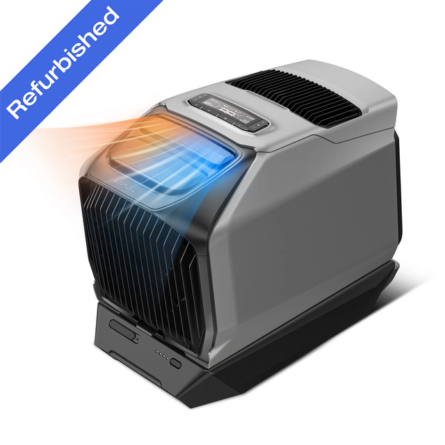 EcoFlow Wave 3 Portable Air Conditioner with Add-On Battery for Camping/RV