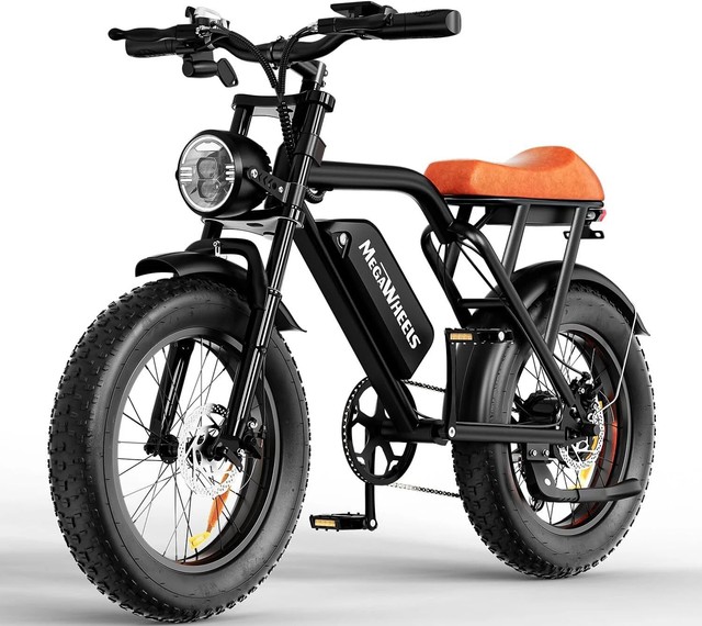20" Fat Tire Adults Electric Bike 1500W 33MPH 48V 15.6AH Mountain Ebike