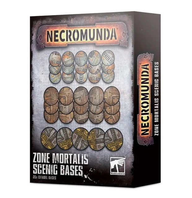 Scenic Bases Zone Mortalis Necromunda Warhammer 40K