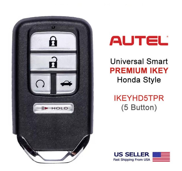 Autel iKey Universal Smart Key for Honda Premium Style 5 Button IKEYHD5TPR