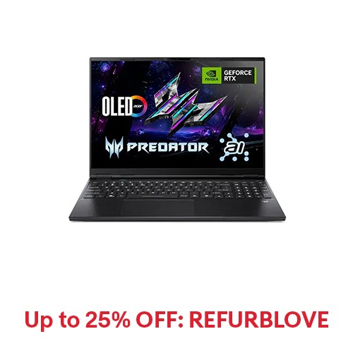 Refurbished Acer Predator Helios Neo 16S 16" Ultra 9 275HX 16GB 1TB RTX 5060