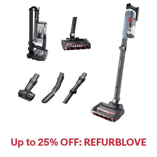Refurbished Shark Stratos Cordless Vacuum with Clean Sense IQ & DuoClean PowerFins
