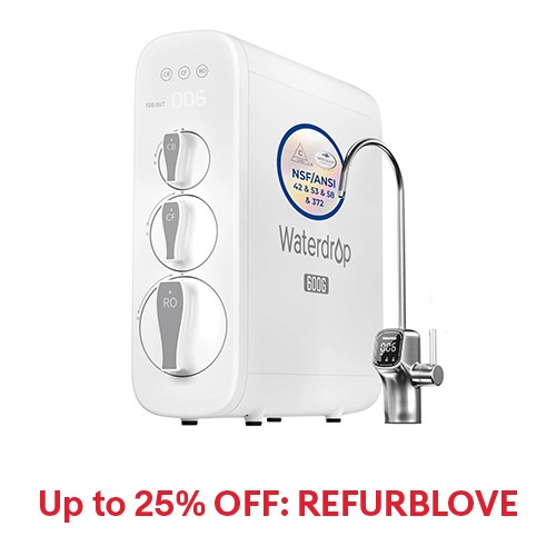 Refurbished Waterdrop G3P600 Reverse Osmosis System 8-stage Filtration