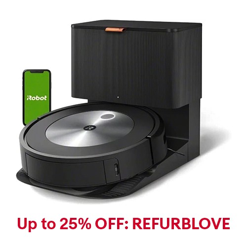 Refurbished iRobot Roomba j7+ Self-Emptying Vacuum Cleaning Robot