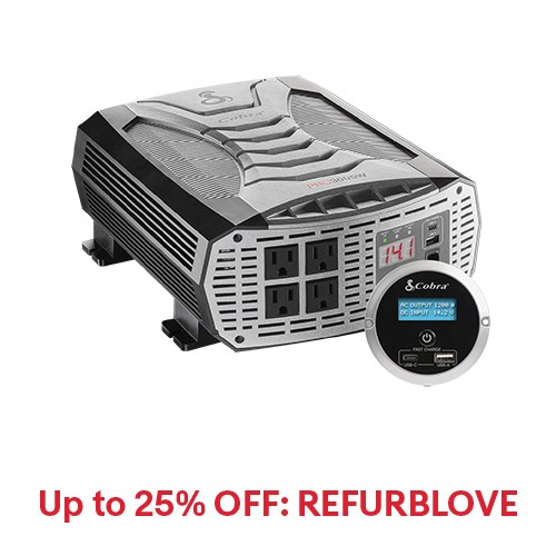 Refurbished Cobra PRO 3000W AC/DC Inverter 3000 Watts 6000 Peak Power