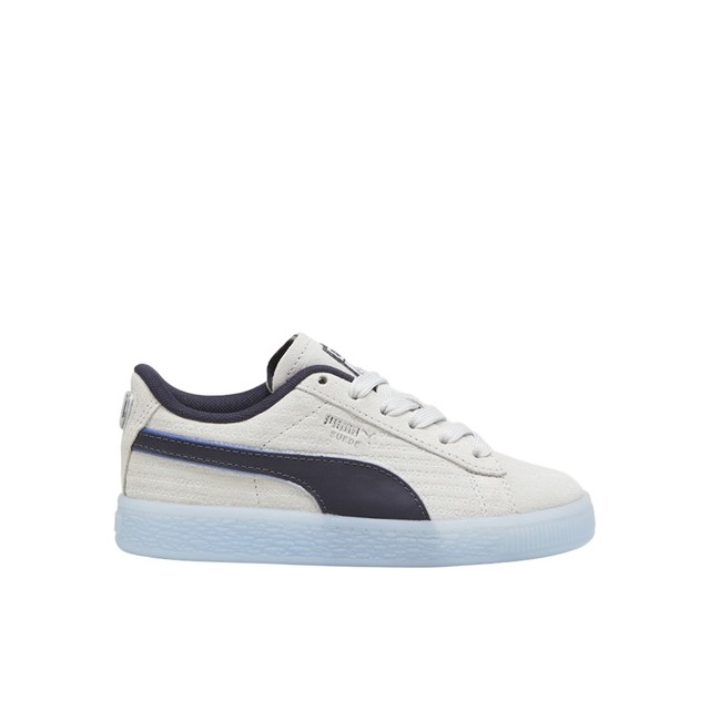 PUMA X Playstation Suede Lace Up Youth Boys Grey Sneakers Casual Shoes 3966560