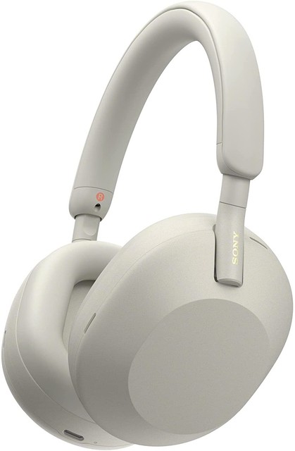 Sony WH - 1000XM5 Wireless Noise Cancelling Headphones Silver